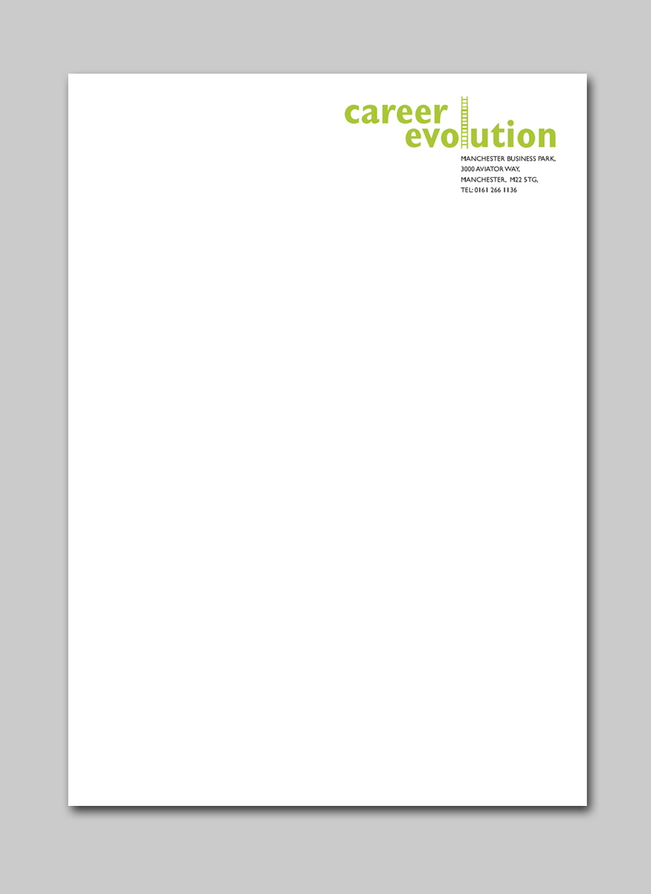 Mike Keane letterhead for Career Evolution